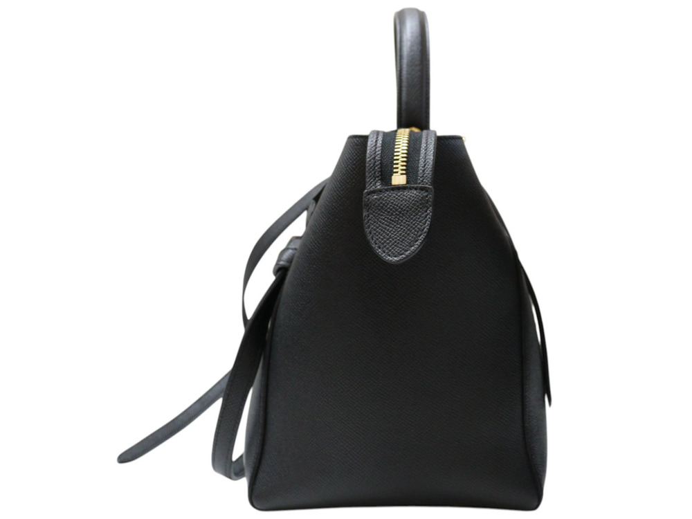Celine Shoulder Belt Handbag Black Bag Black